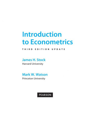 Introduction to Econometrics [3rd ed. update] - James H. Stock, Mark W. Watson